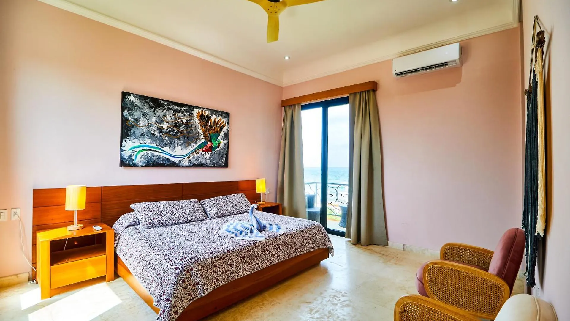Hacienda Tankah Stunning Private Villa With 7 Bedrooms 8 Beds Pool And Personal Cook Luxury Exclusivity And Comfort For Groups And Families Of Up To 14 Guests In A Paradise By The Sea Tulum 0*,