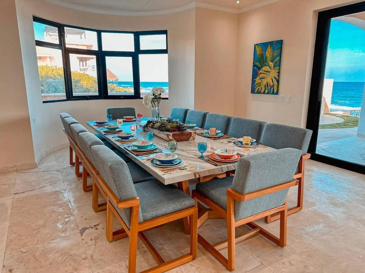 Hacienda Tankah Stunning Private Villa With 7 Bedrooms 8 Beds Pool And Personal Cook Luxury Exclusivity And Comfort For Groups And Families Of Up To 14 Guests In A Paradise By The Sea Tulum 0*,  Mexico
